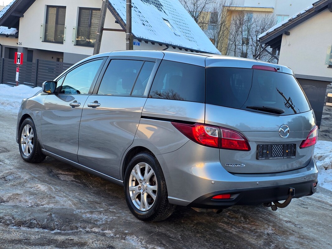 Elbląg Mazda 5 po liftinguRok 2010Silnik 1.8Benz-7Foteli Kamery Klimatronic Grzane fotele Super