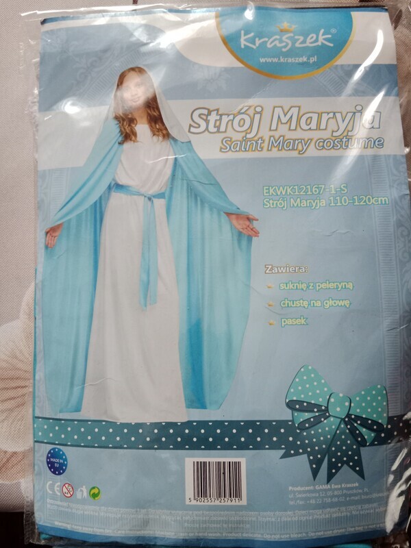 Elbląg Sprzedam stroje karnawałowe po córce w cenie od 20 zł do 35 zł, maska i peruka po 10 zł. Możliwość odbioru w