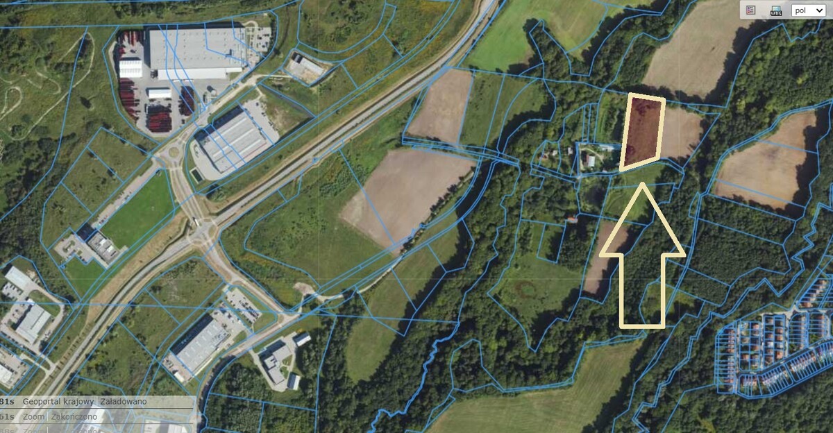 Elbląg NIERUCHOMOŚCI ANNA KRASZEWSKA Duża działka w północnej dzielnicy miasta ul. Witkiewicza,