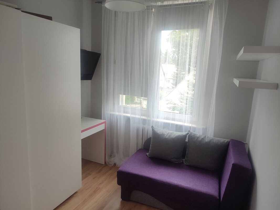 Elbląg Wynajmę mieszkanie 2 pokojowe 36 m. , II piętro
Lokalizacja: przy Parku Dolinka, ul. Szymanowskiego.
Lokal w