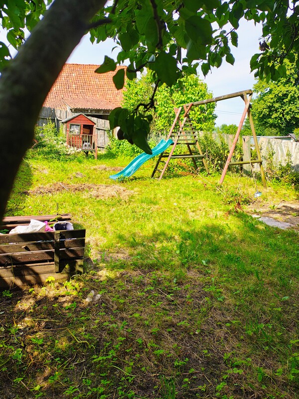 Elbląg Mieszkanie do remontu 62m, bezczynszowe, 3 pokojowe z ogródkiem w Ogrodnikach (gm. Milejewo) - 10km od Elbląga