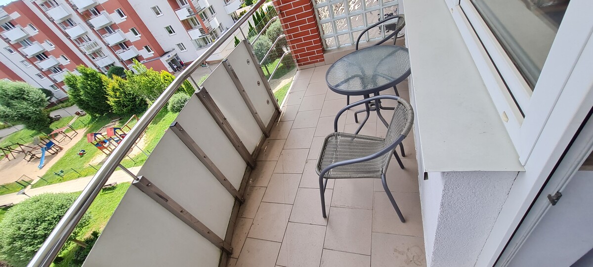 Elbląg Do wynajęcia mieszkanie w Elblągu ul. Legionów, dwa pokoje, 54m2,balkon.