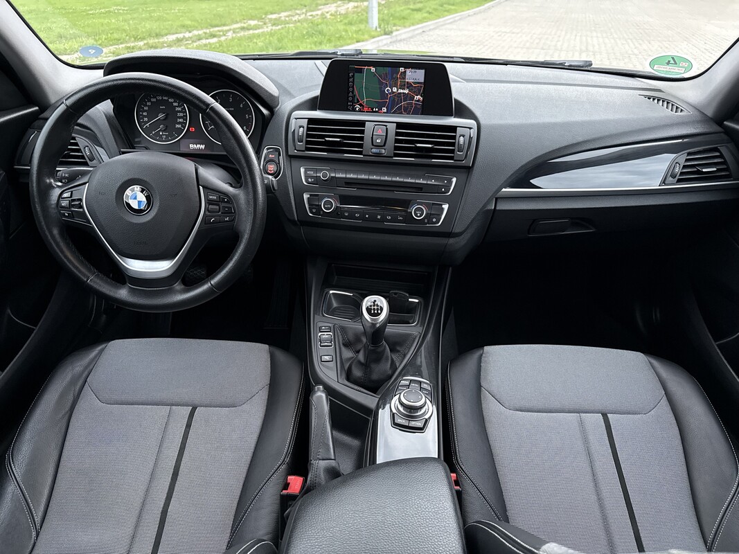 Elbląg BMW Seria 1 118D 143km Navi Led czujniki parkowania alufelgi ZAREJESTROWANY