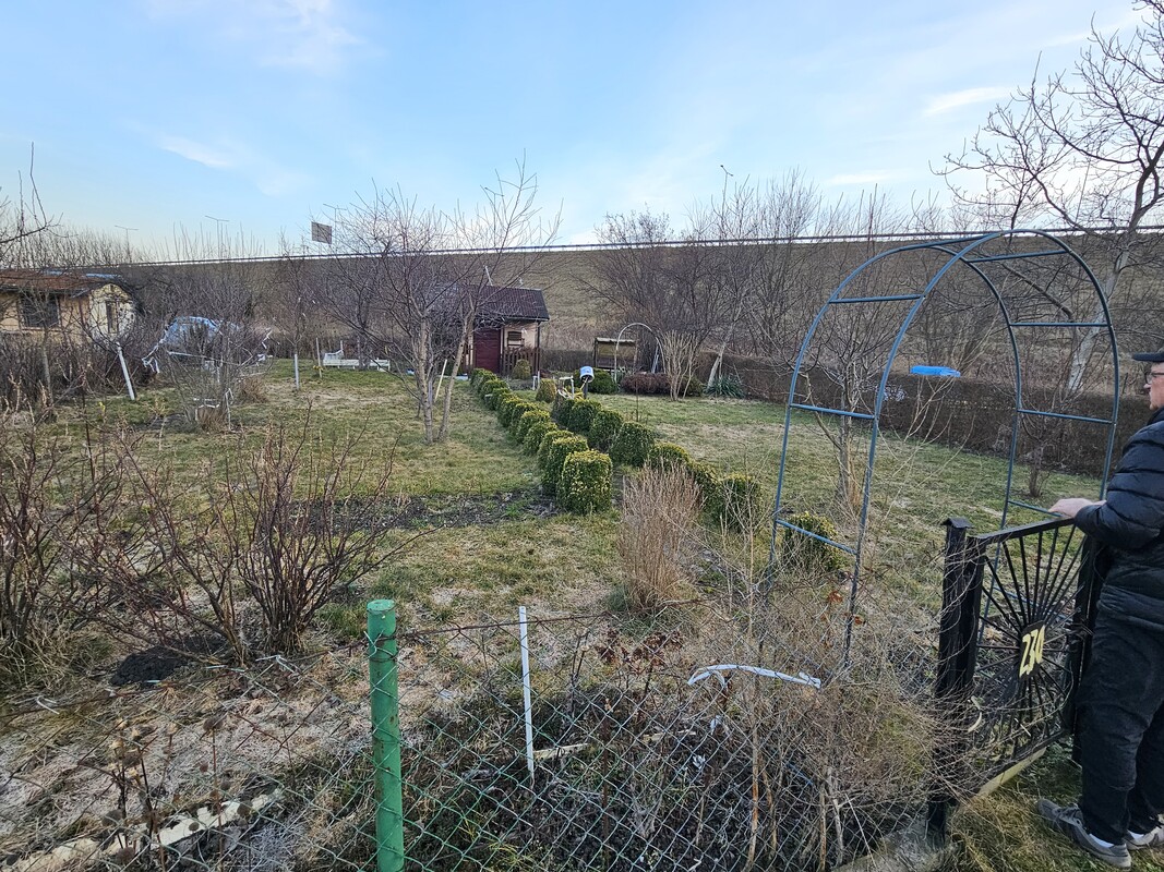 Elbląg Sprzedam działkę ROD Przyroda przy ulicy Malborskiej, 500 metrow kwadratowych, altanka murowana, meble