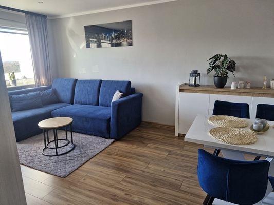 Elbląg Wynajmę dwupokojowe mieszkanie z balkonem