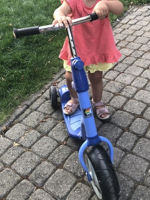 Elbląg Hulajnoga trójkołowa renomowanej firmy Kettler. 
Długość. 80cm