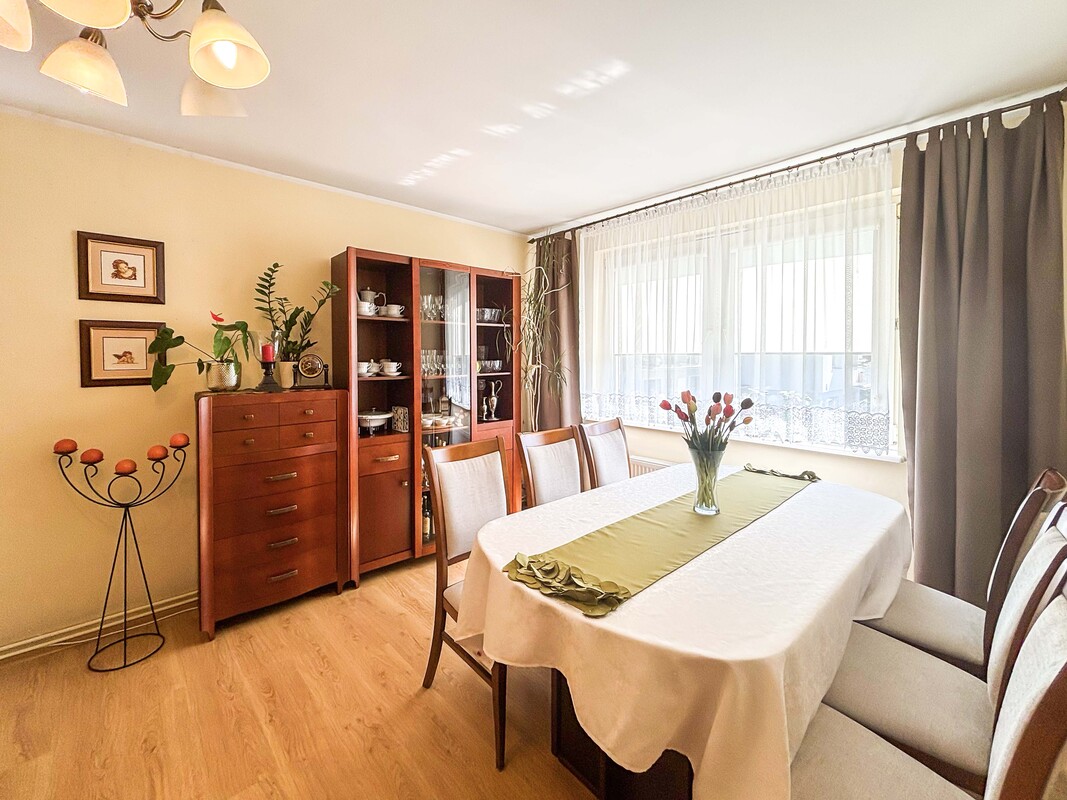 Elbląg DE FACTO NIERUCHOMOŚCITWÓJ ZAUFANY PARTNER! NOWA CENA ! 4-POK. MIESZKANIE W KAMIONKU WIELKIM 104,2M2 - SALON,
