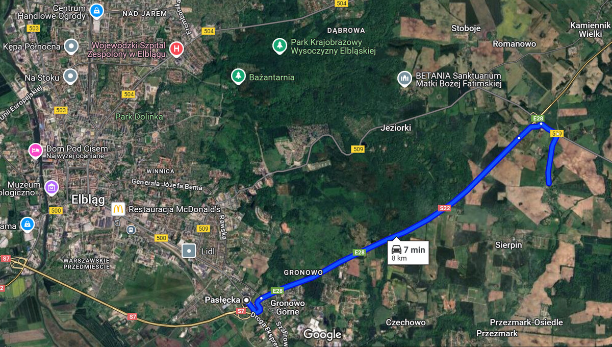 Elbląg Atrakcyjne działki k. Elbląga – 6 km od miasta, KOMFORTOWE MIEJSCE DO ŻYCIA Elbląskie Zacisze to