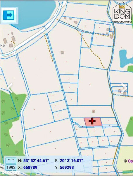 Elbląg KINGDOM NIERUCHOMOŚCI BLISKO CIEBIEWYJĄTKOWA DZIAŁKA BUDOWLANA W OTOCZENIU PIĘKNEJ PRZYRODY W BLISKIEJ