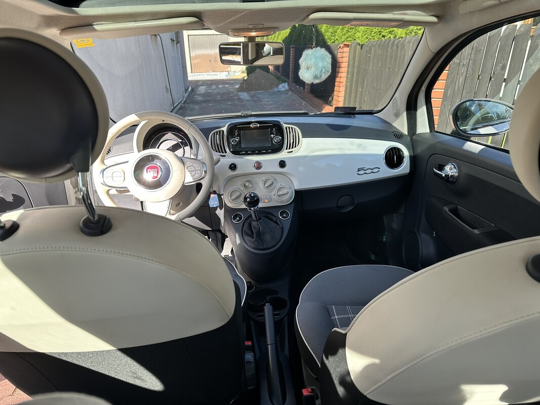 Elbląg Na sprzedaż Fiat 500 z 2017 roku - 37 900 zł