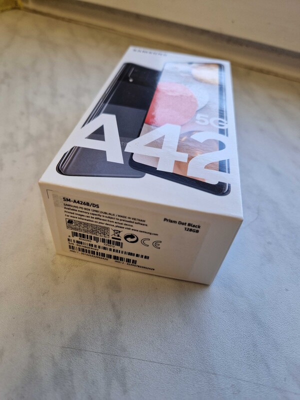 Elbląg Sprzedam telefon Samsung Galaxy A42 5G w stanie idealnym. W komplecie dołączona jest oryginalna ładowarka