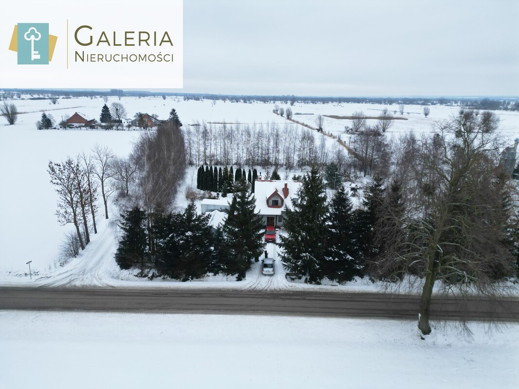 Elbląg GALERIA NIERUCHOMOŚCIZ pasji i miłości do nieruchomościNa sprzedaż: Dom z dużą działką w spokojnej
