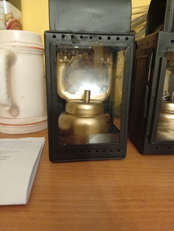 Elbląg Sprzedam 4 lampy konduktorskie PKP po renowacji atrakcyjny wygląd do kolekcji lub wystroju wnętrza zabytki PRL