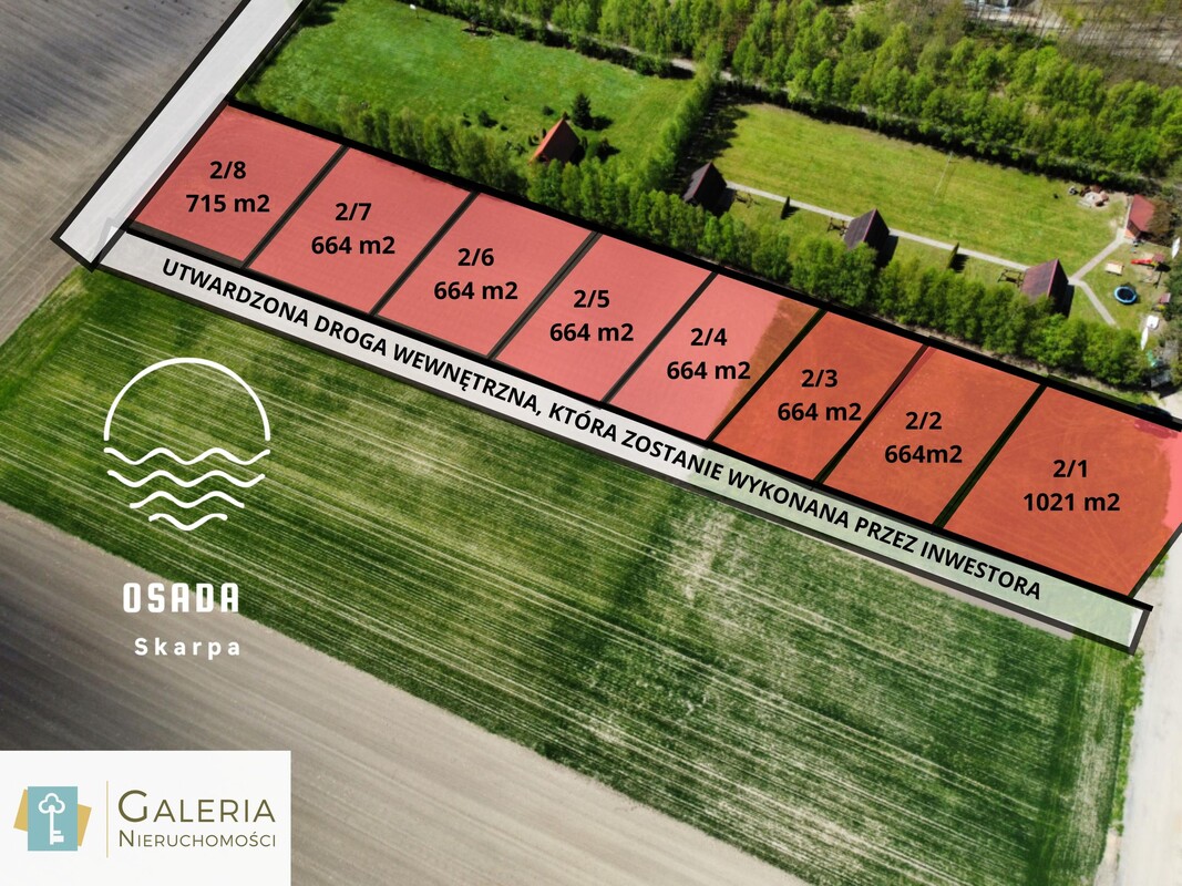 Elbląg GALERIA NIERUCHOMOŚCIZ pasji i miłości do nieruchomościNa sprzedaż: Działka o pow.1021 m2 w cichej i spokojnej