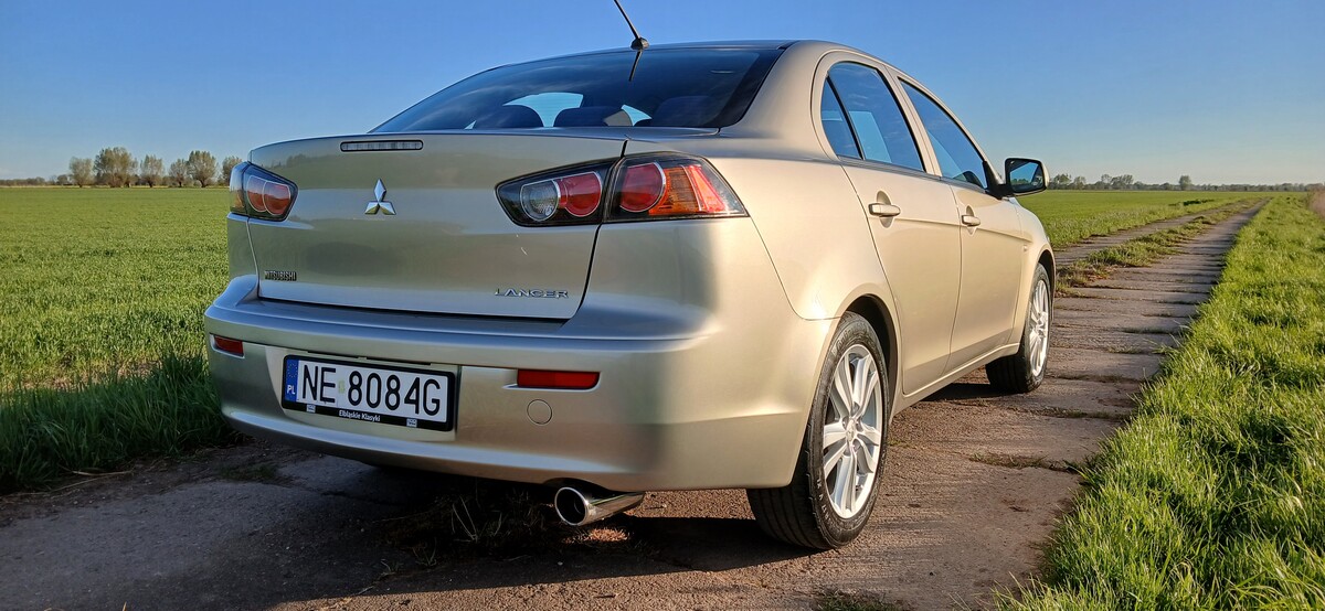 Elbląg Mitsubishi Lancer IX 1.6 2011r polski salon, stan bardzo dobry, 129 tyś.