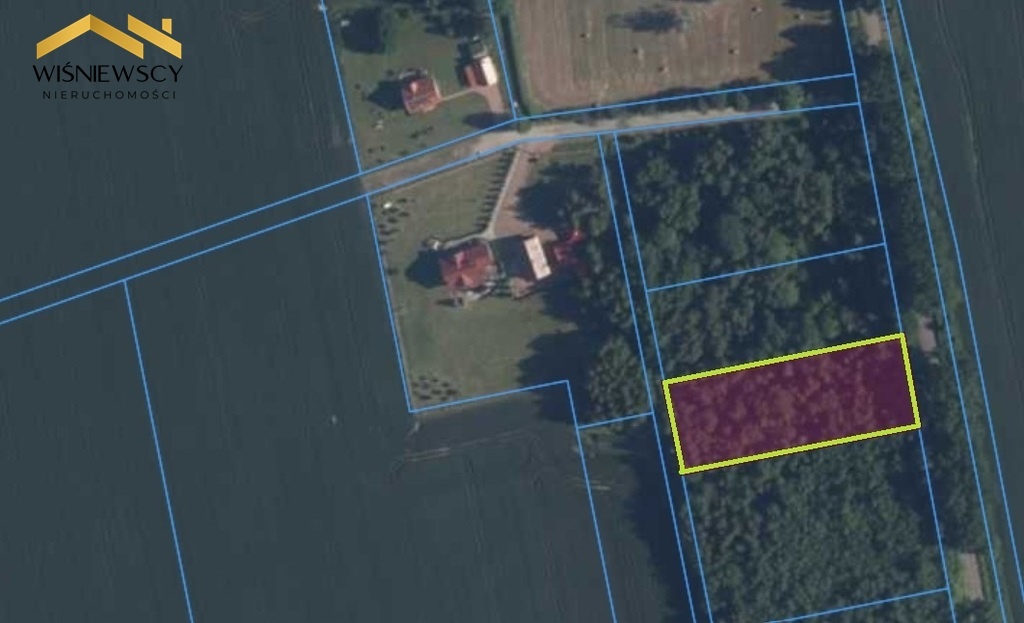 Elbląg WIŚNIEWSCY NIERUCHOMOŚCI Sp. z o.o.Sprzedam działkę - Dawidy. Oferta sprzedaży działki rolnej z wydaną