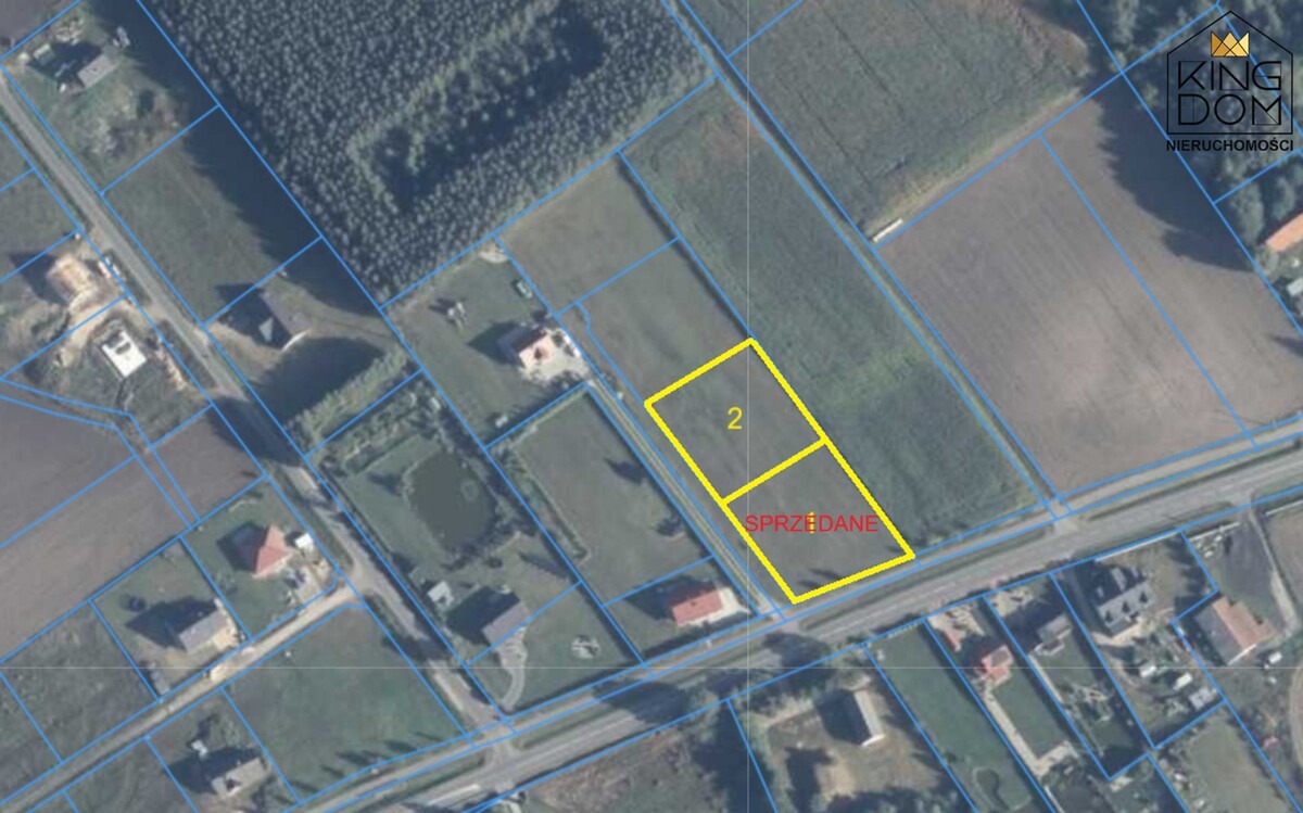 Elbląg KINGDOM NIERUCHOMOŚCI BLISKO CIEBIENA SPRZEDAŻ DWIE ATRAKCYJNE DZIAŁKI POD ZABUDOWĘ DOMU JEDNORODZINNEGOW