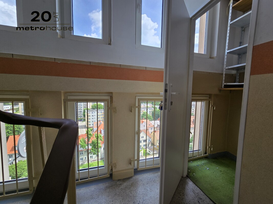 Elbląg Panoramiczny Widok, którego nie zasłoni żaden blok | 2 pokoje 42,20m. kw. - 10 piętroMetrohouse Elbląg | ul.