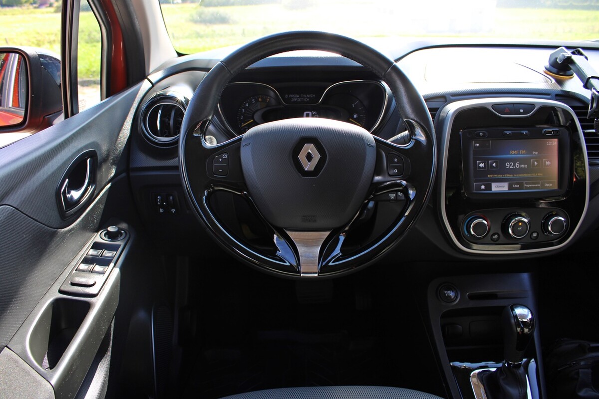 Elbląg RENAULT CAPTURSILNIK : 1.2 Benzyna 120KMSKRZYNIA : AUTOMATYCZNA!POLSKI SALON! 98 TYS. KM PRZEBIEGU!