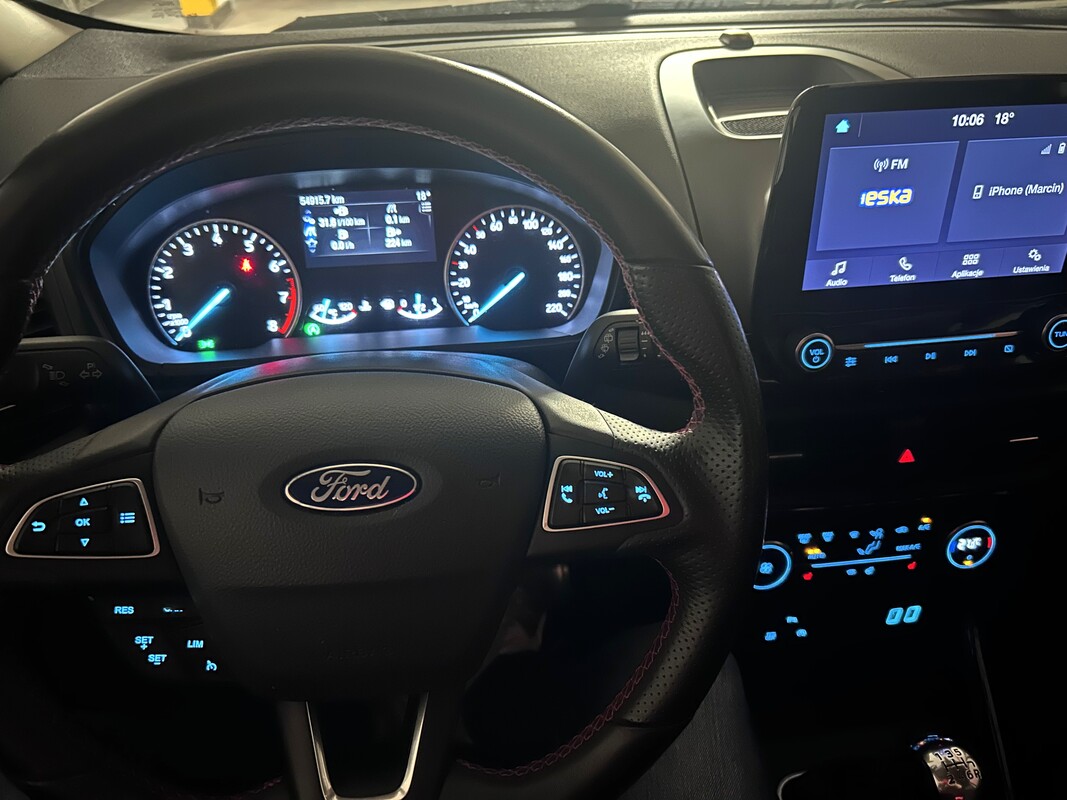 Elbląg Ford Ecosport ST Line, benzyna, bogate wyposażenie