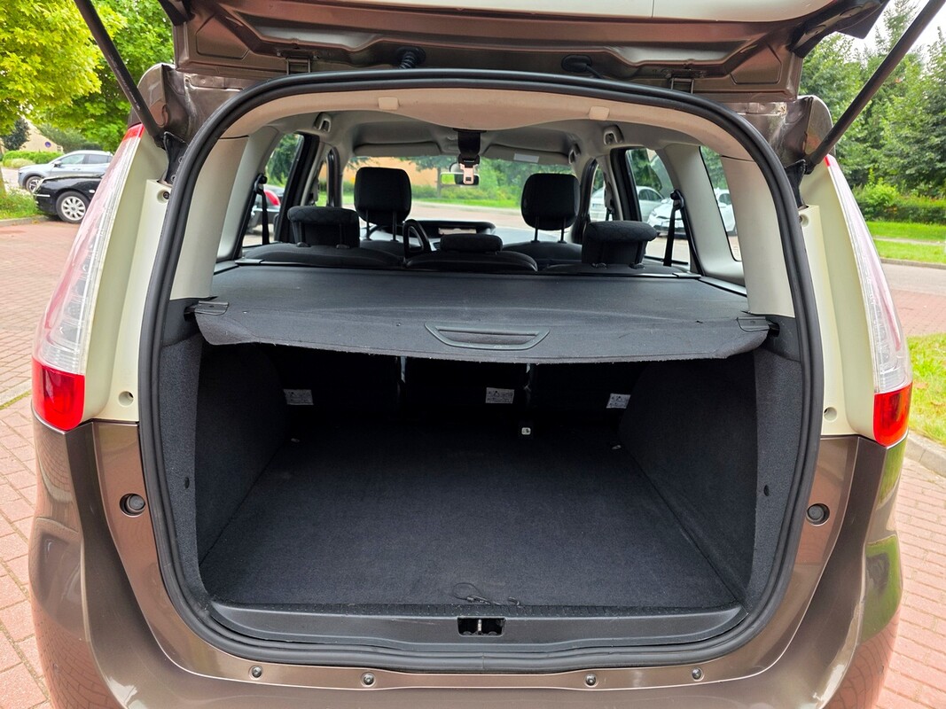 Elbląg Renault Grand Scenic1.6 16V 110KM -Klimatronic-Hak-Tempomat-grzane fotele -PEŁNA DOKUMENTACJA