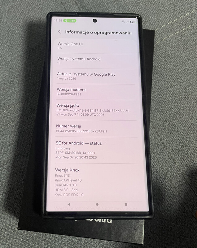 Elbląg Sprzedam w Telefon Samsung S23 Ultra w komplecie z zegarkiem Samsung Watch serii 8. Oba przedmioty są w dobrym