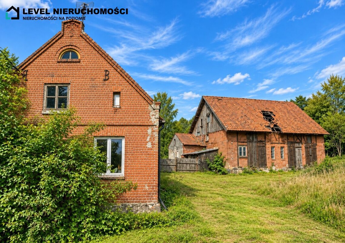 Elbląg LEVEL NIERUCHOMOŚCI Dom z małym gospodarstwemMajewo NIERUCHOMOŚCI NA POZIOMIE