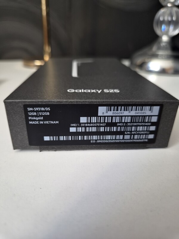 Elbląg Sprzedam Samsunga Galaxy S25 512gb w limitowanym kolorze różowego złota, w idealnym stanie. Ma gwarancję do