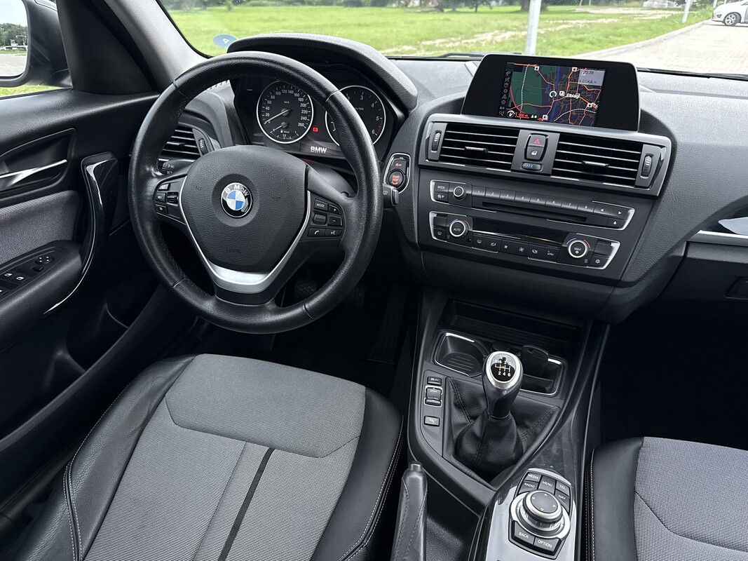 Elbląg BMW Seria 1 118D 143km Navi Led czujniki parkowania alufelgi ZAREJESTROWANY