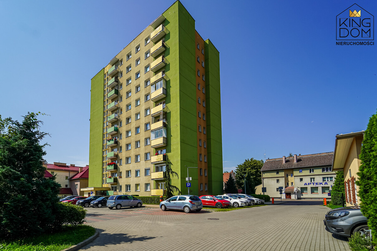 Elbląg KINGDOM NIERUCHOMOŚCI BLISKO CIEBIENA SPRZEDAŻ2-POKOJOWE MIESZKANIE Z BALKONEMUL. PIECHOTY, ELBLĄG