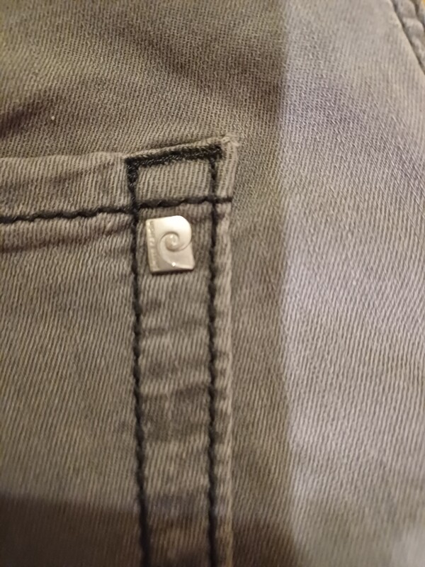 Elbląg Spodnie męskie PIERRE CARDIN Lyon Tapered kolor Sharkgray rozmiar L XL stan doskonały, jak nowy (na Amazon 313