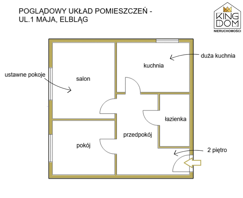 Elbląg 👑🏠 KINGDOM 🏠👑NIERUCHOMOŚCI BLISKO CIEBIE NA WYNAJEM