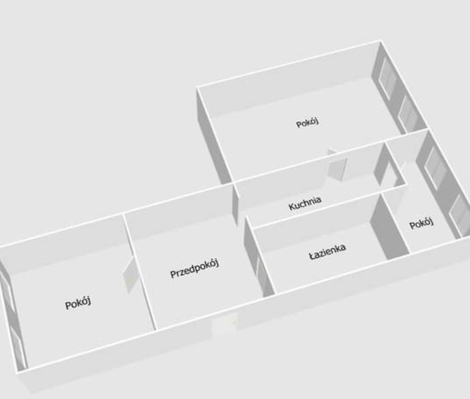 Elbląg Sprzedam mieszkanie na parterze w kamienicy 74m2.