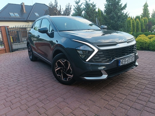 Elbląg Sprzedam samochód KIA SPORTAGE 2024 - automatyczna skrzynia biegów - 1,6 benzyna, 160 KM generacja V, zakupiony