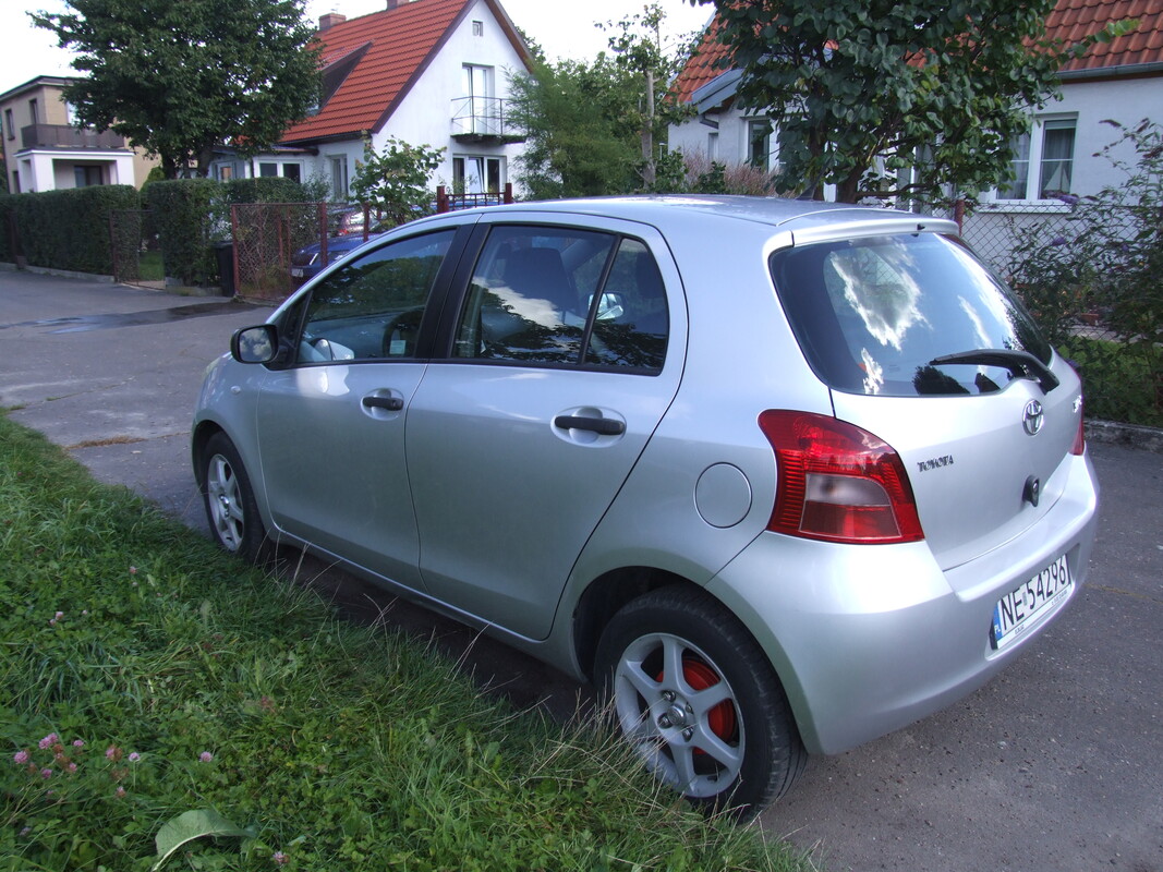 Elbląg Toyota Yaris 1,3 2007 Salon, Przebieg 148 000 km.