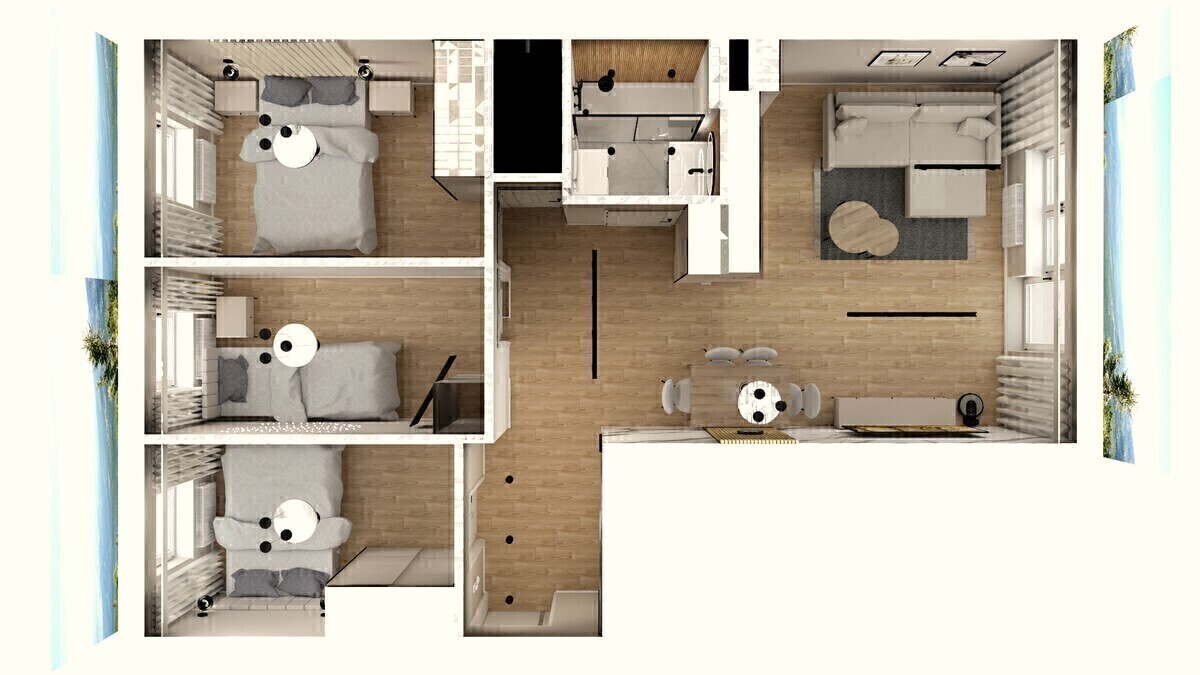 Elbląg WGN Nieruchomości odział w Elblągu przedstawia Państwu przestronne mieszkanie o powierzchni 61,4m2 przy ul.