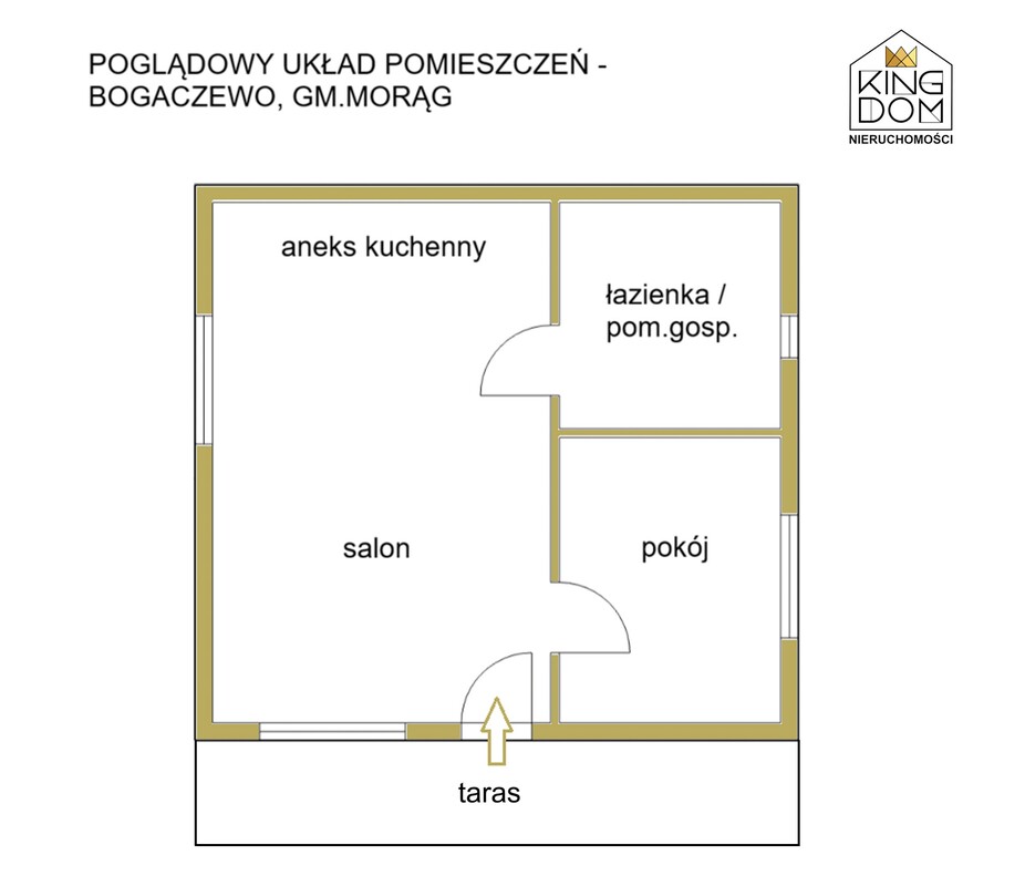 Elbląg KINGDOM NIERUCHOMOŚCI BLISKO CIEBIE NA SPRZEDAŻ DOMEK LETNISKOWYWYPOSAŻONY I UMEBLOWANYNA ŁADNIE ZAGOSPODROWANEJ