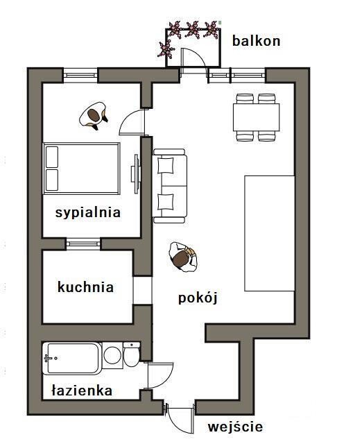 Elbląg TO MY SPRZEDAJEMYNIERUCHOMOŚCI W TYM MIEŚCIEBIURO NIERUCHOMOŚCIAMERICAN HOME Mieszkanie ul. Robotnicza (Sielanka)