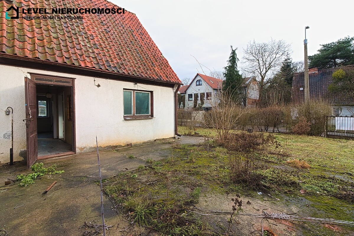 Elbląg LEVEL NIERUCHOMOŚCI Dom z pozwoleniem na przebudowę Dom 183m2 Elbląg ul. Łukasińskiego