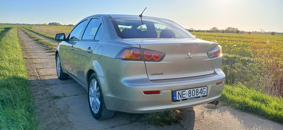 Elbląg Mitsubishi Lancer IX 1.6 2011r polski salon, stan bardzo dobry, 129 tyś.