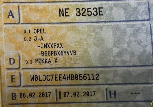 Elbląg Zadbany Opel Mokka X 1.6 Benzyna (116 KM) Wersja Active S& S Rok produkcji: 2016 Przebieg tylko 81 000 km