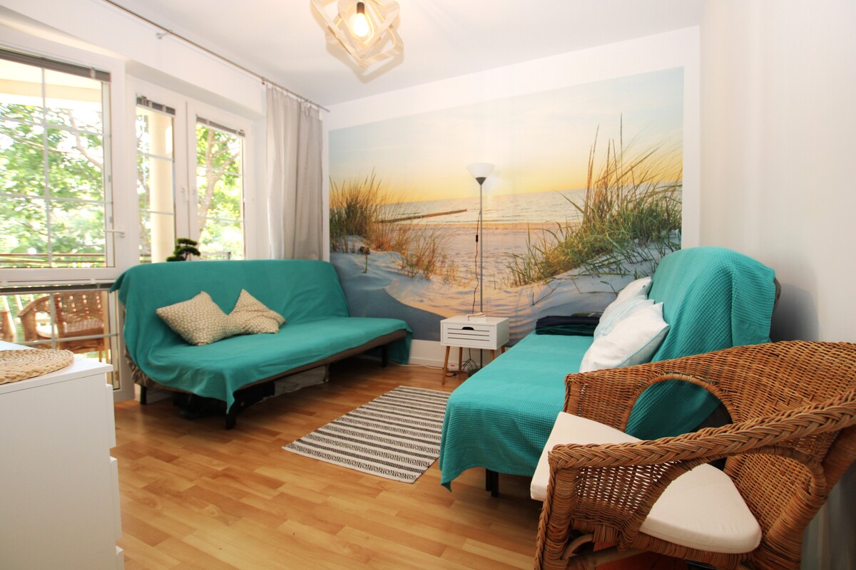 Elbląg NIERUCHOMOŚCI ANNA KRASZEWSKA Apartament 2-pokojowy w Krynicy Morskiej 500 metrów od plaży ul.