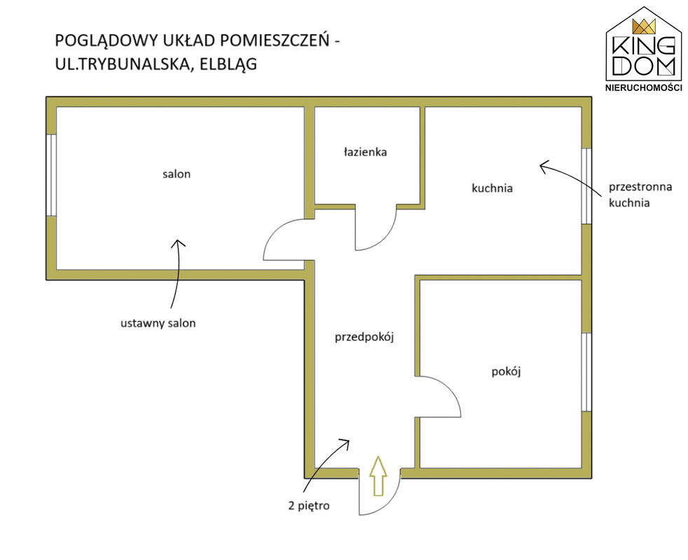 Elbląg 👑🏠  KINGDOM  🏠👑NIERUCHOMOŚCI BLISKO CIEBIE  NA SPRZEDAŻ USTAWNE