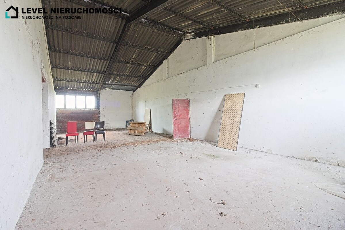 Elbląg LEVEL NIERUCHOMOŚCIHala, magazyn 580 m2,Plac 2707 m2Gronowo GórneNIERUCHOMOŚCI NA POZIOMIE