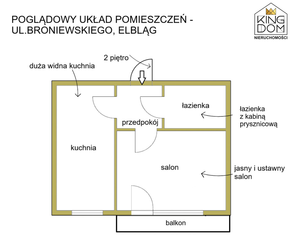 Elbląg 👑🏠 KINGDOM 🏠👑NIERUCHOMOŚCI BLISKO CIEBIE NA WYNAJEM