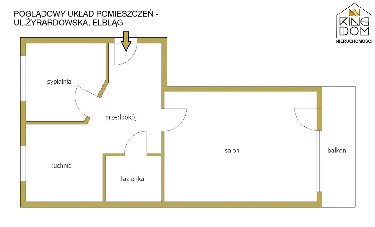 Elbląg 👑🏠 KINGDOM 🏠👑NIERUCHOMOŚCI BLISKO CIEBIE NA WYNAJEM