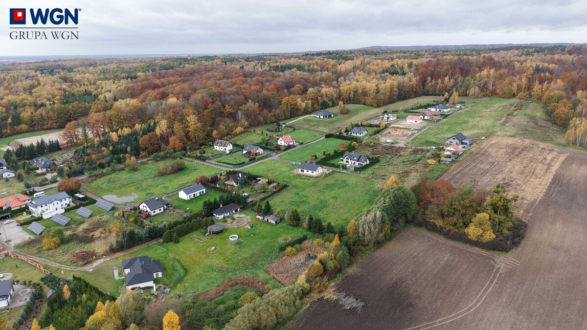 Elbląg WGN Nieruchomości oddział Elbląg prezentuje Państwu działkę budowlaną w Myślęcinie, pomiędzy Pasłękiem a