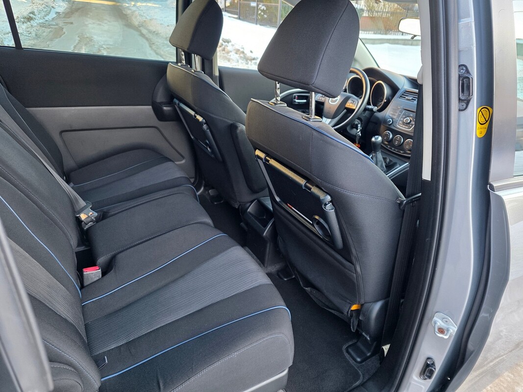 Elbląg Mazda 5 po liftinguRok 2010Silnik 1.8Benz-7Foteli Kamery Klimatronic Grzane fotele Super