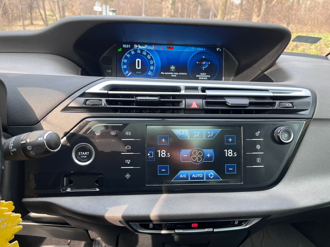 Elbląg Citroena C4 Grand Picasso 2.0 BlueHDi, panprama, masaże, serwis ASO