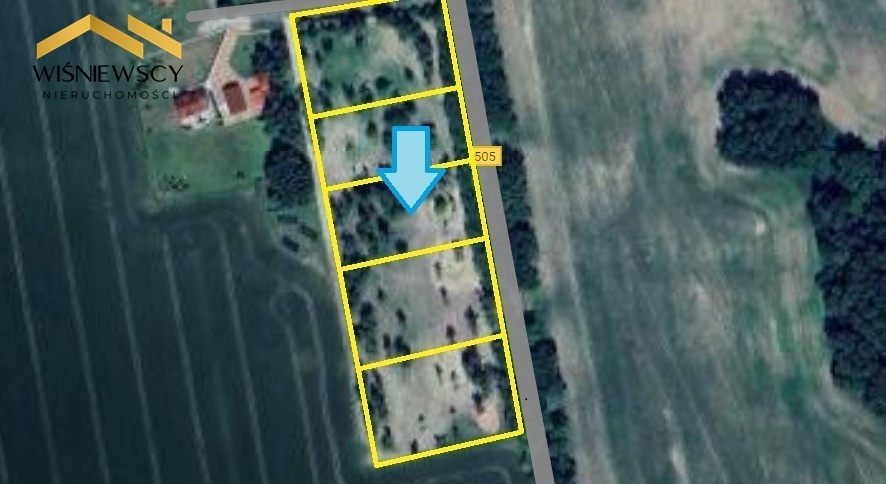 Elbląg WIŚNIEWSCY NIERUCHOMOŚCI Sp. z o.o.Sprzedam działkę - Dawidy. Oferta sprzedaży działki rolnej z wydaną